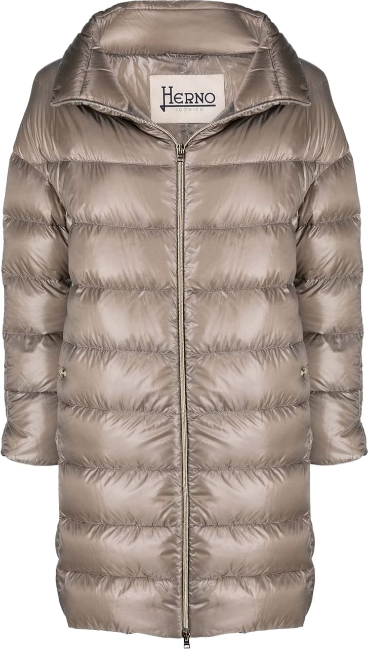 Herno Coats Tortora Beige