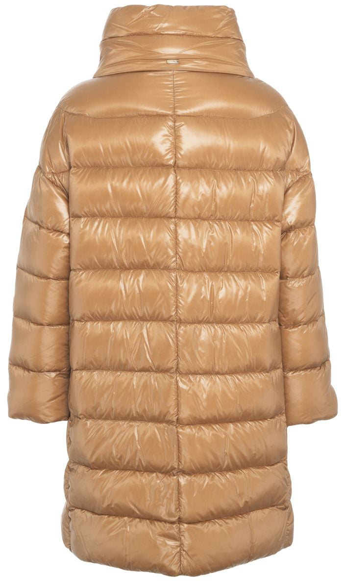 Herno Puffer jacket with stand-up collar Bruin