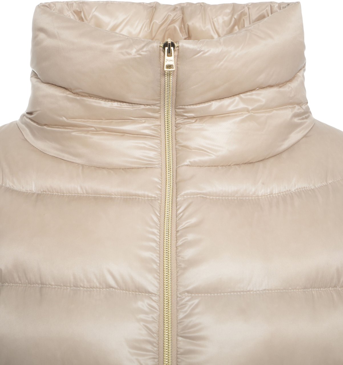 Herno Quilted down coat Beige