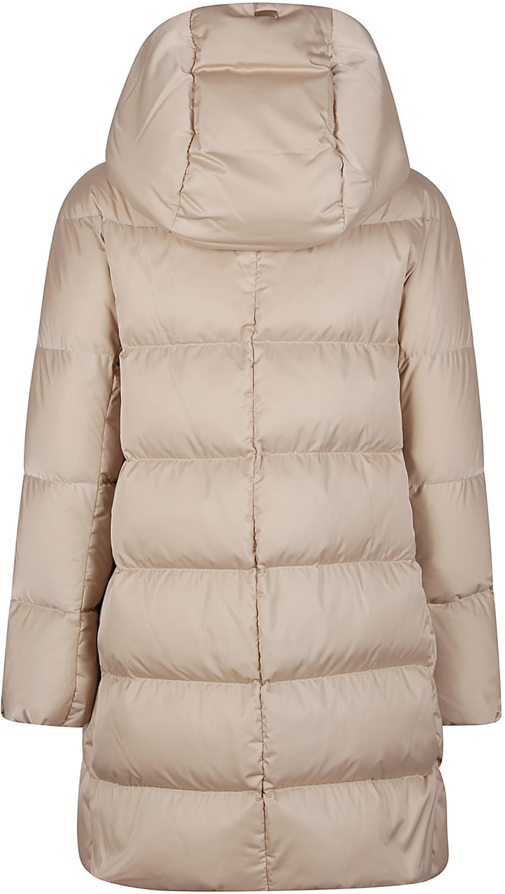 Herno A-shape Down Jacket Nude & Neutrals Beige