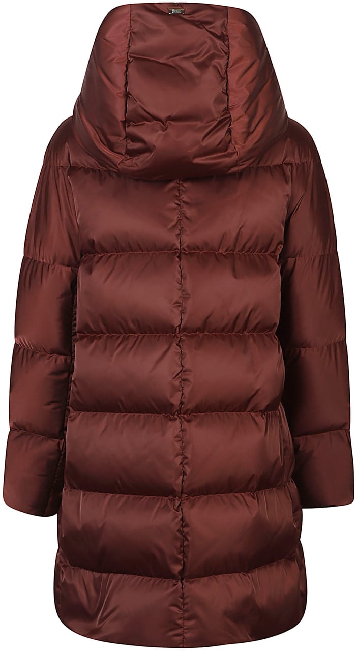 Herno A-shape Down Jacket Red Rood