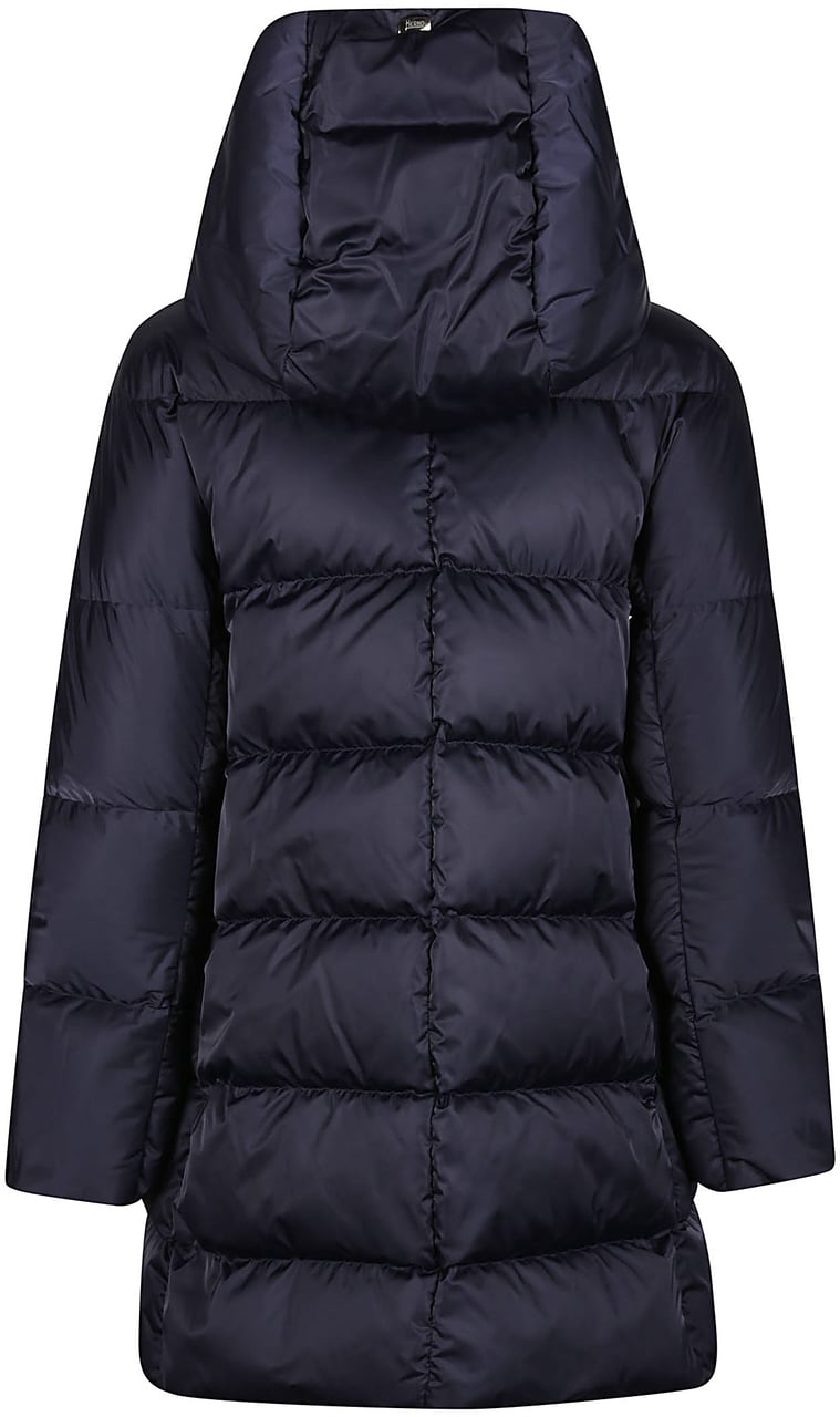 Herno A-shape Down Jacket Blue Blauw