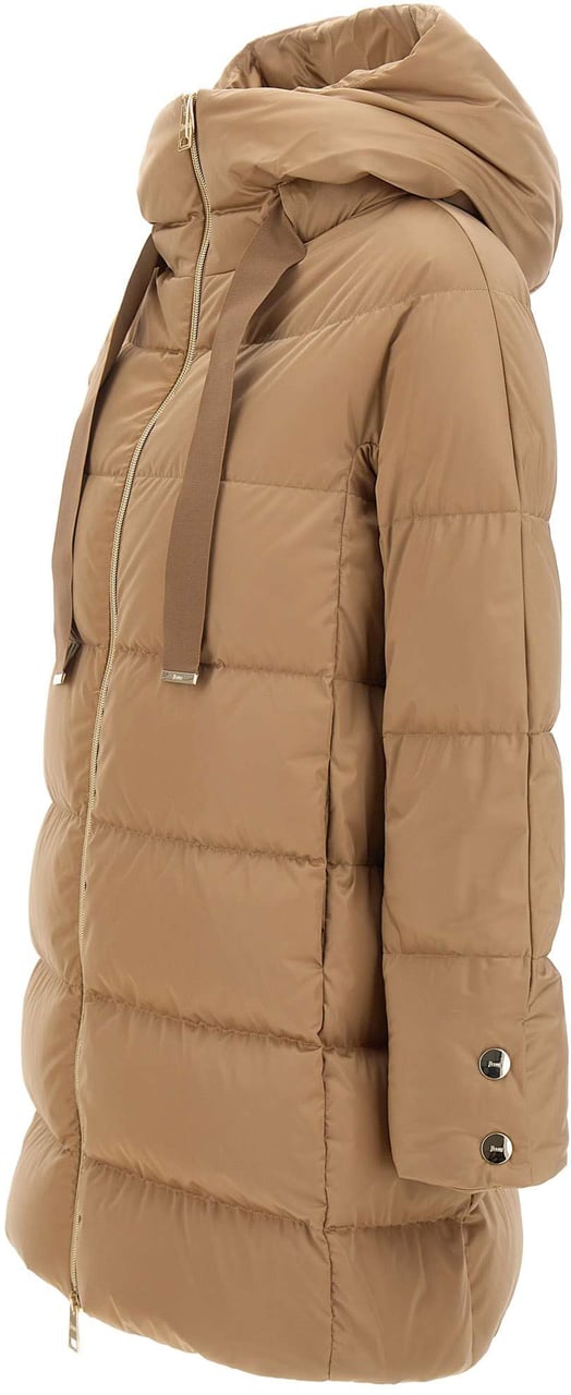 Herno Coats Beige Beige