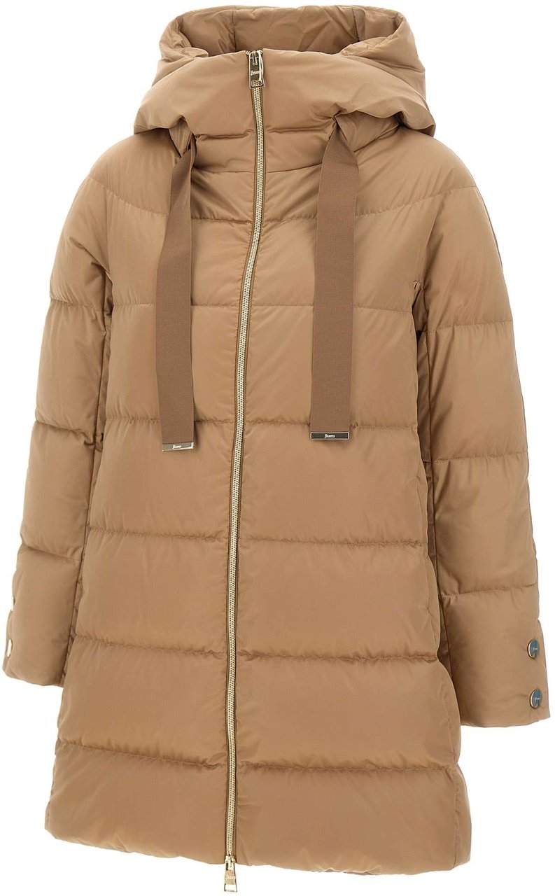 Herno Coats Beige Beige