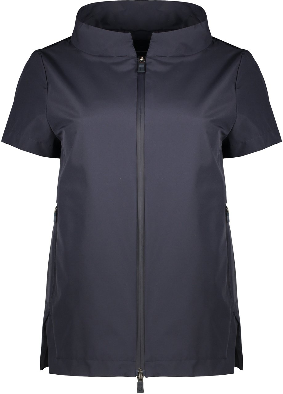 Herno Short down jacket Blauw