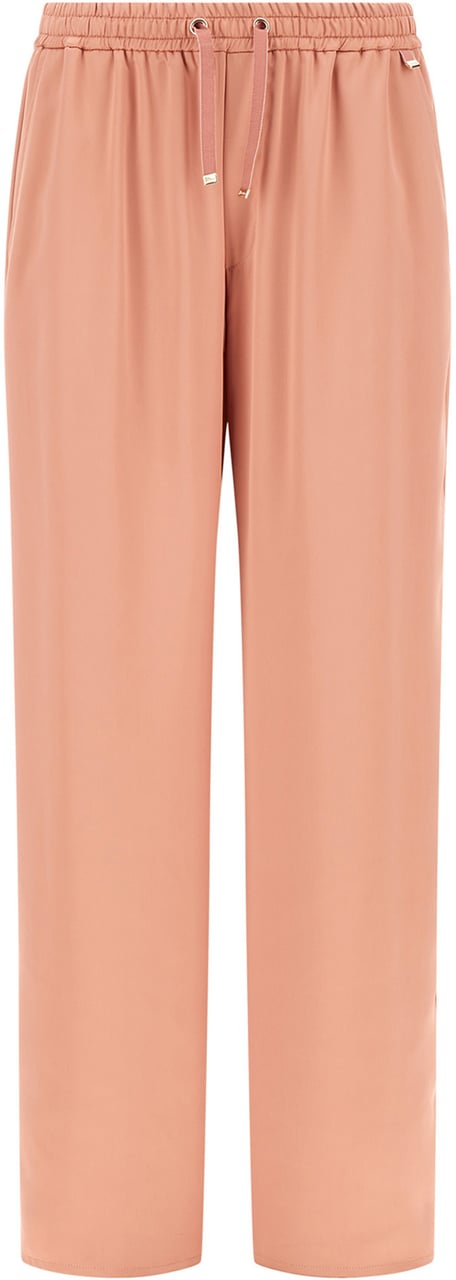Herno Trousers Pink Roze