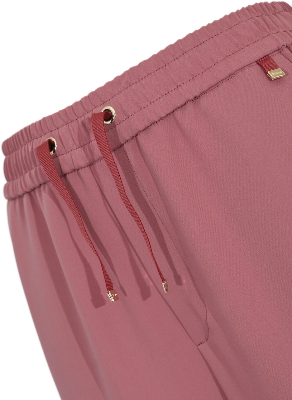 Herno Trousers Pink Roze