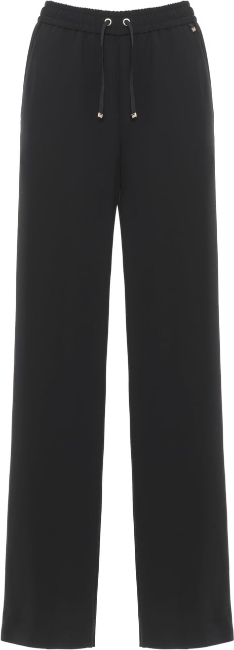 Herno Trousers Black Zwart