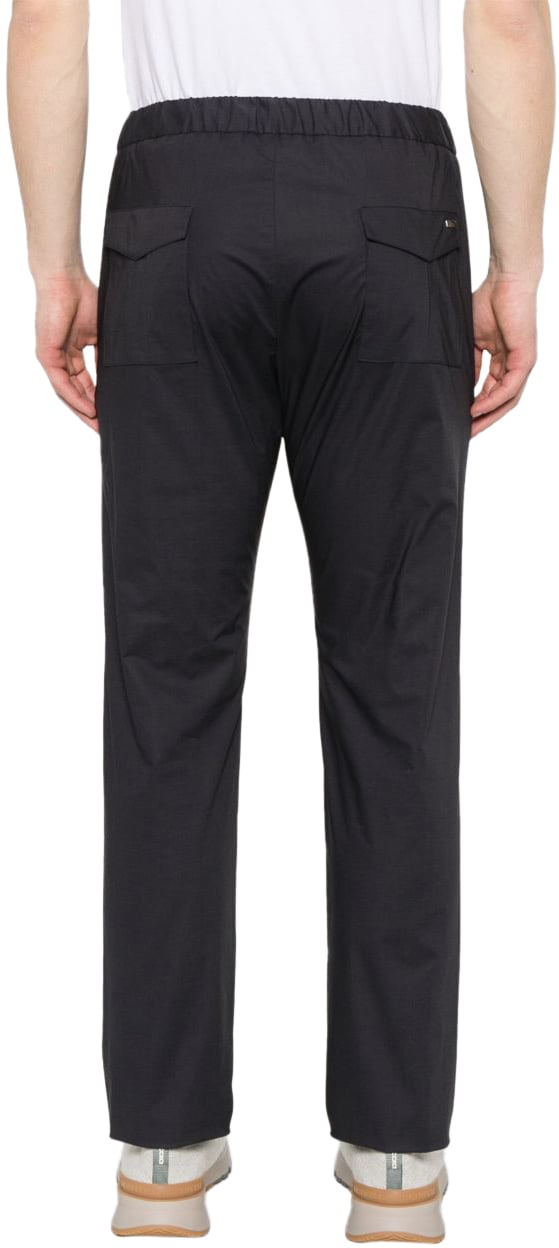 Herno Herno Trousers Blue Blauw