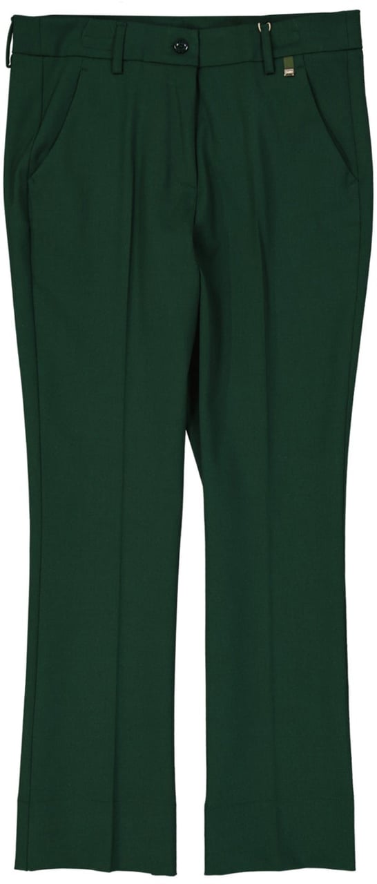 Herno Herno Cropped Trousers Groen