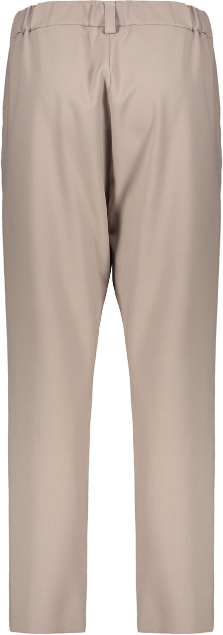 Herno Elegant beige trousers with high waist Grijs