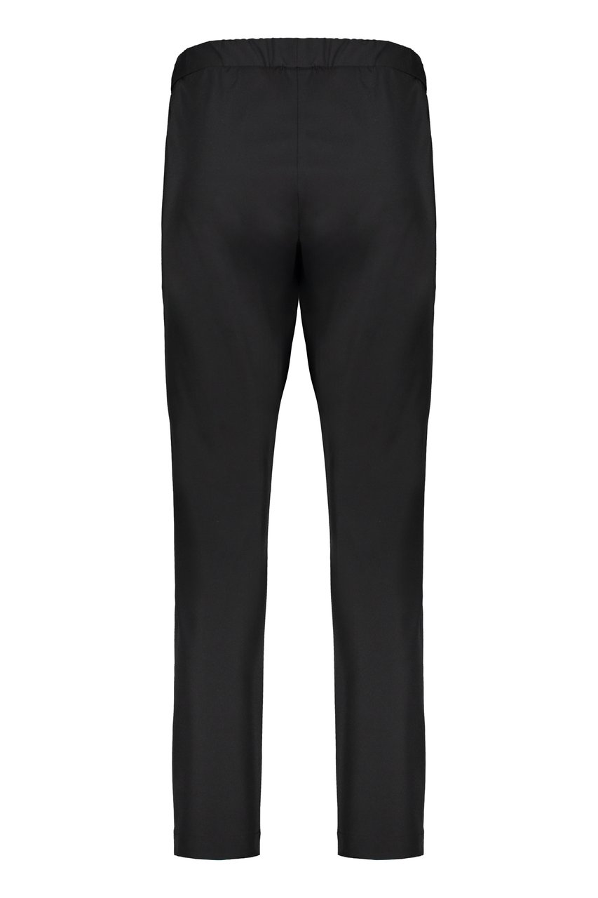 Herno Technical fabric trousers Zwart
