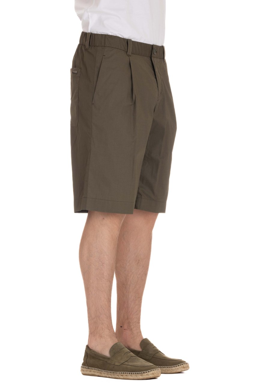 Herno Superlight Cotton Bermuda Grijs