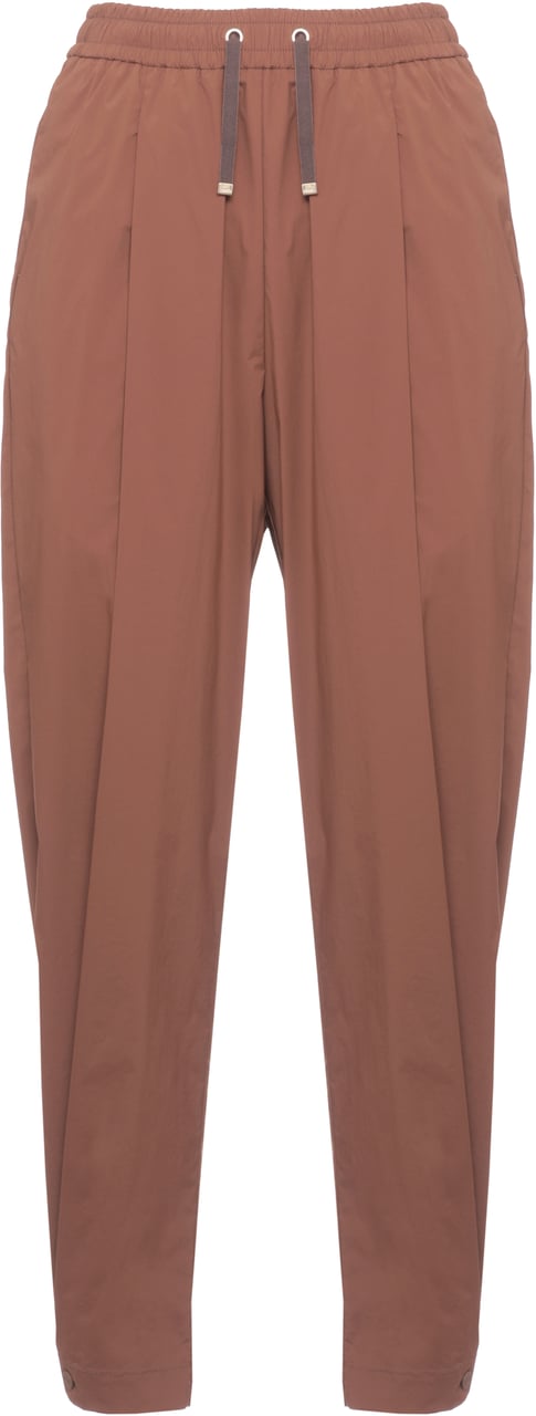 Herno Trousers Brown Bruin