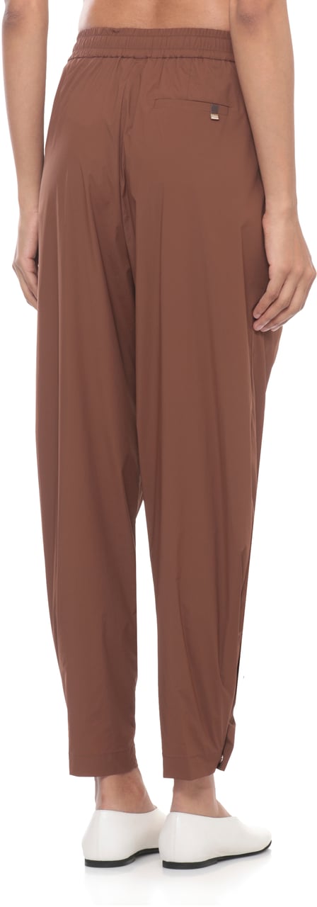 Herno Trousers Brown Bruin