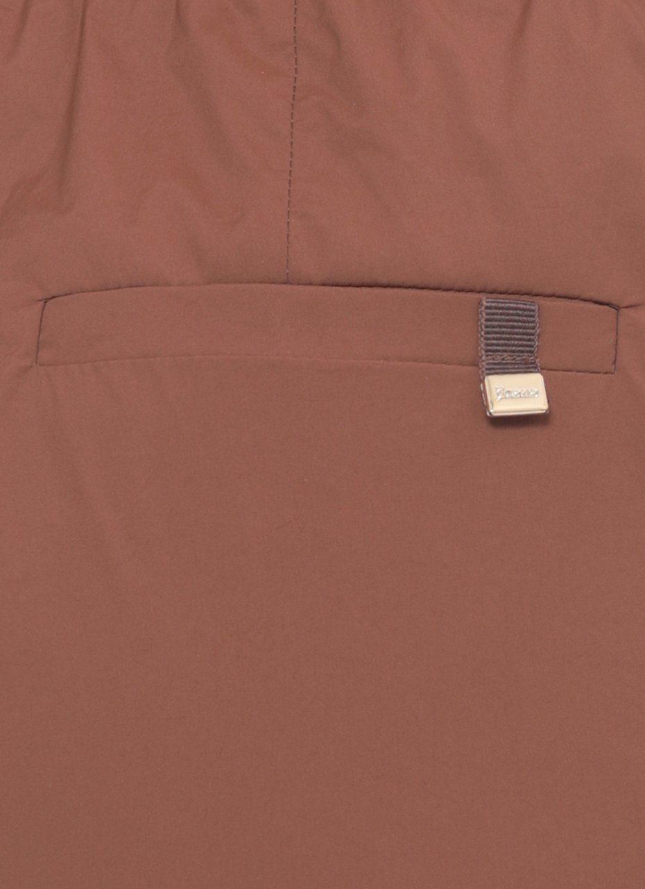 Herno Trousers Brown Bruin