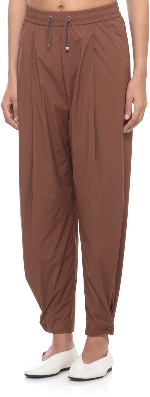 Herno Trousers Brown Bruin