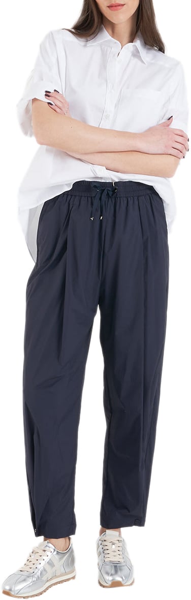 Herno Pleated pants Blauw