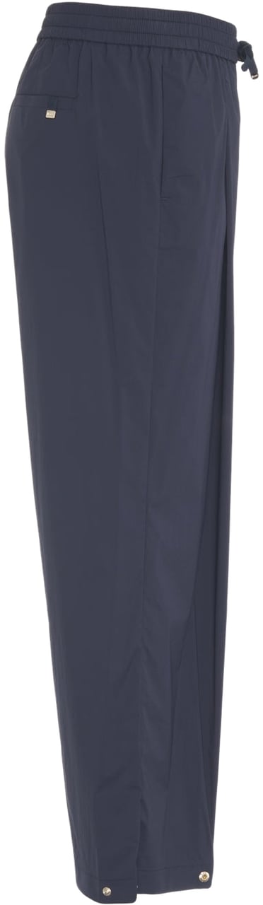 Herno Pleated pants Blauw