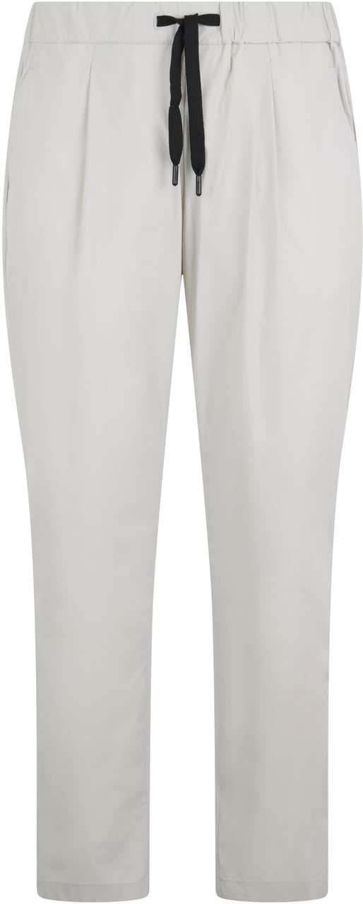 Herno Light Comfortable Pants with Adjustable Waistband Neutraal