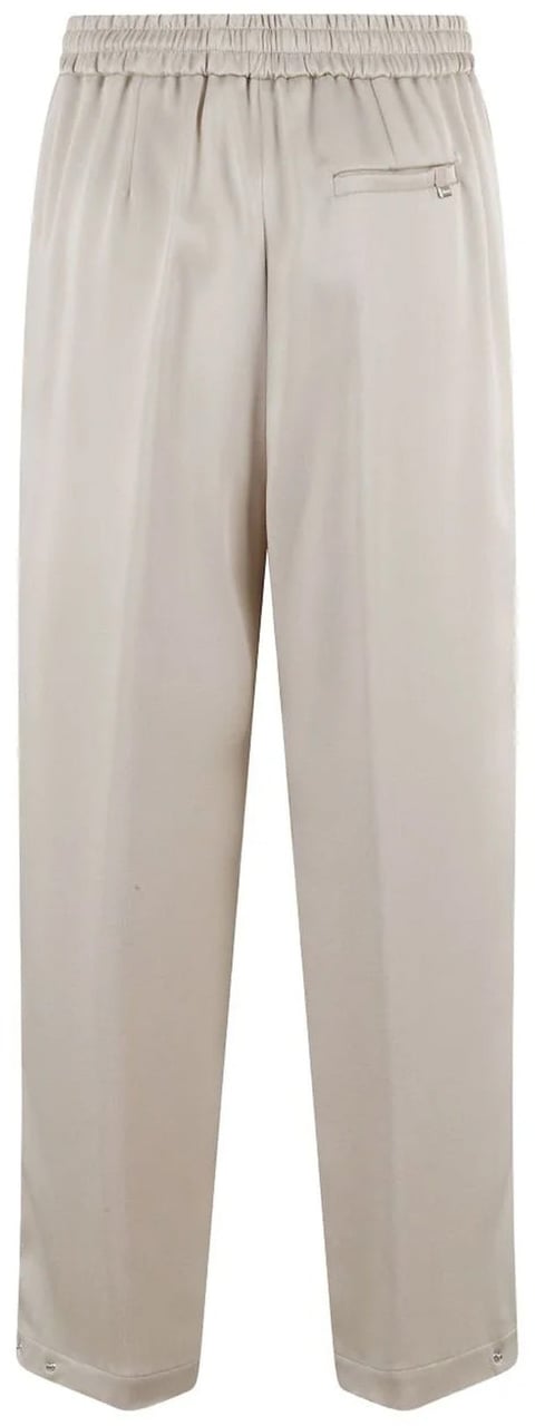 Herno Herno  pleated drawstring pants Beige