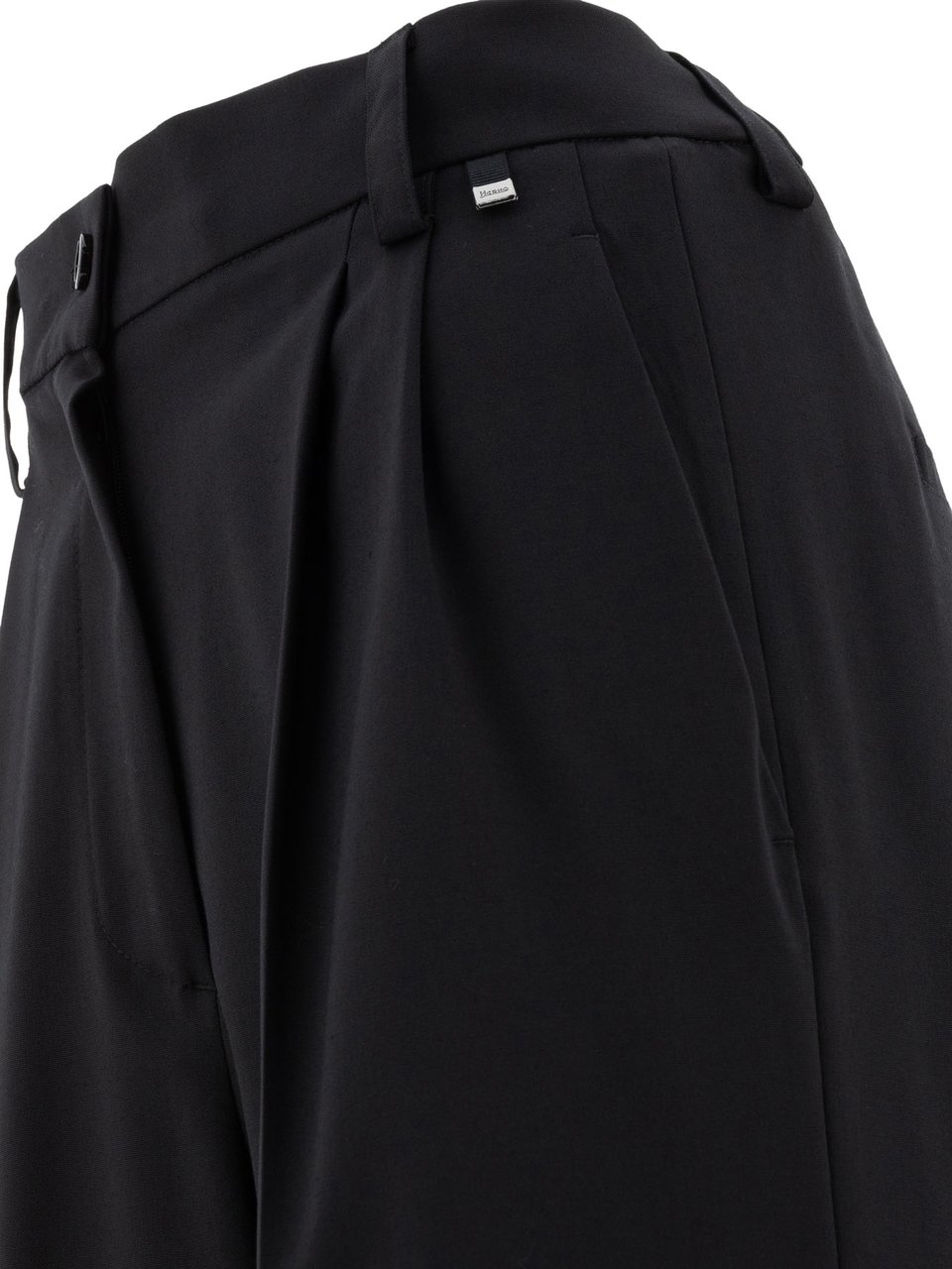 Herno Wool blend cargo trousers Zwart