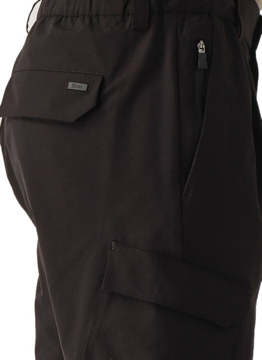 Herno Trousers Black Zwart