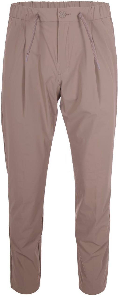 Herno Trousers Tortora Chiaro Taupe