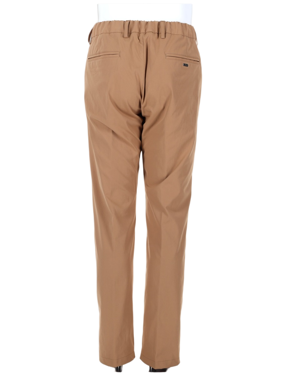 Herno Beige Structured Straight-Leg Pants Neutraal