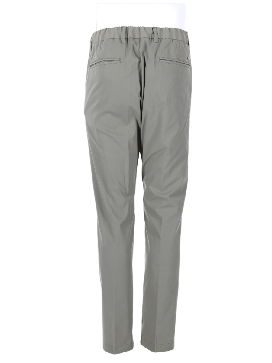 Herno Tailored Grey Technical Fabric Trousers Grijs