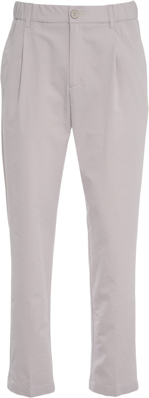 Herno Seersucker pants Grijs