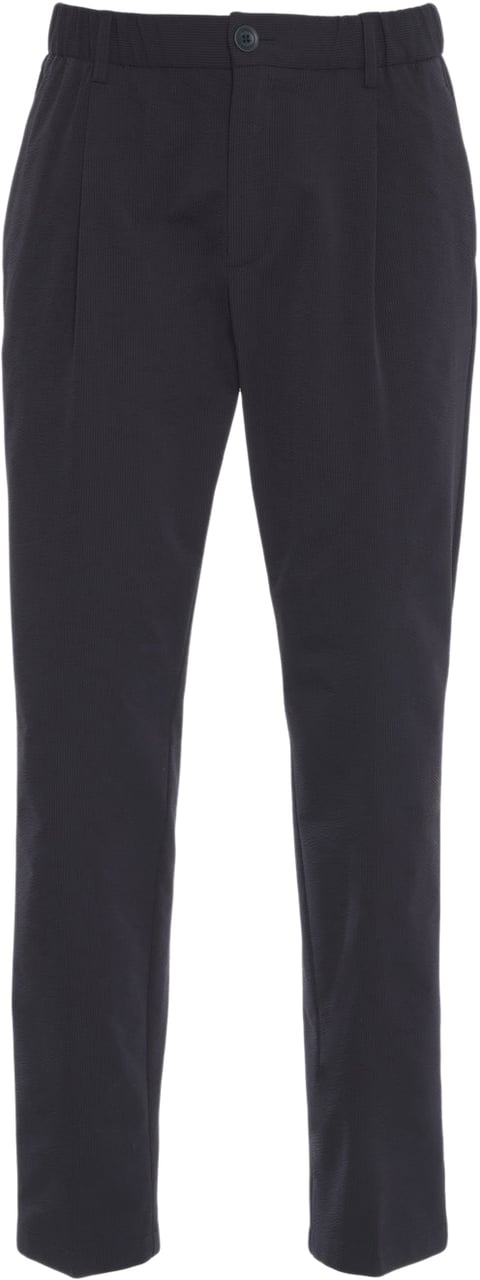 Herno Seersucker pants Blauw