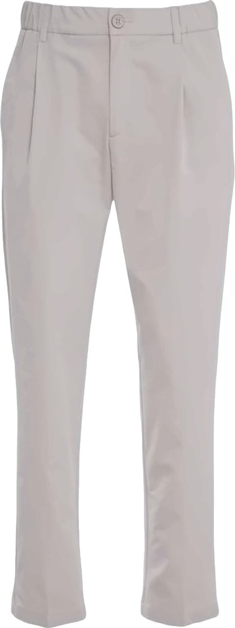 Herno Technical Stretch Seersucker Drawstring Trousers Wit