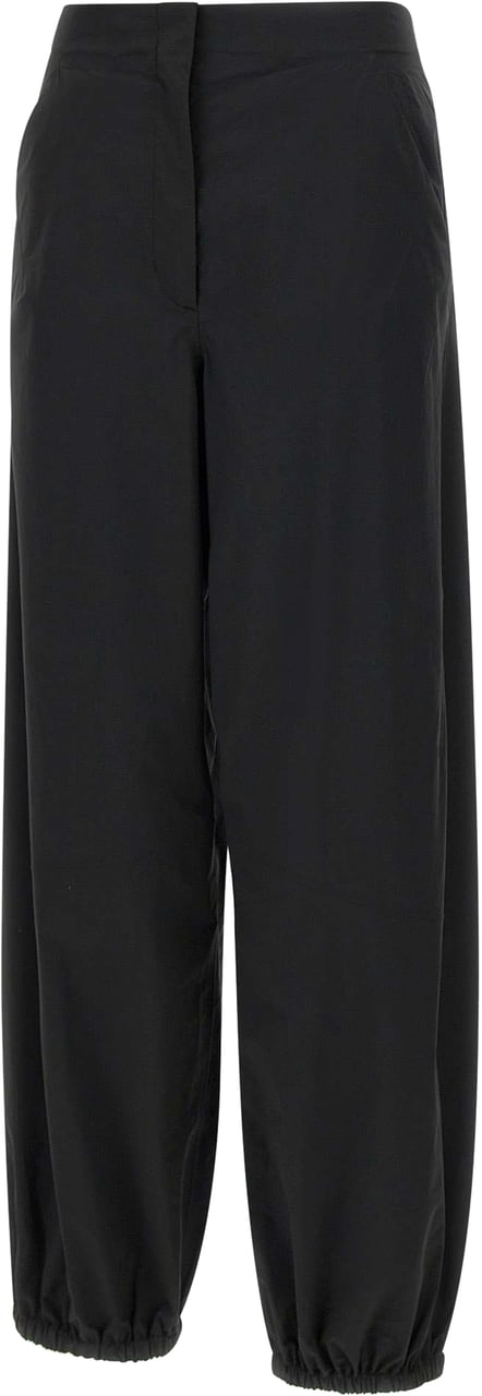 Herno Trousers Blue Blauw