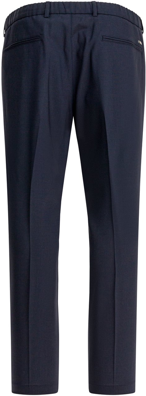 Herno Wool pants Blauw