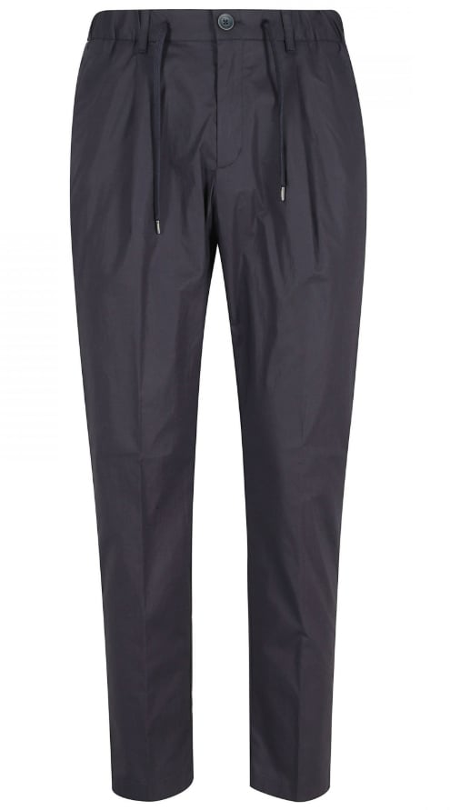 Herno Trousers Blu Navy