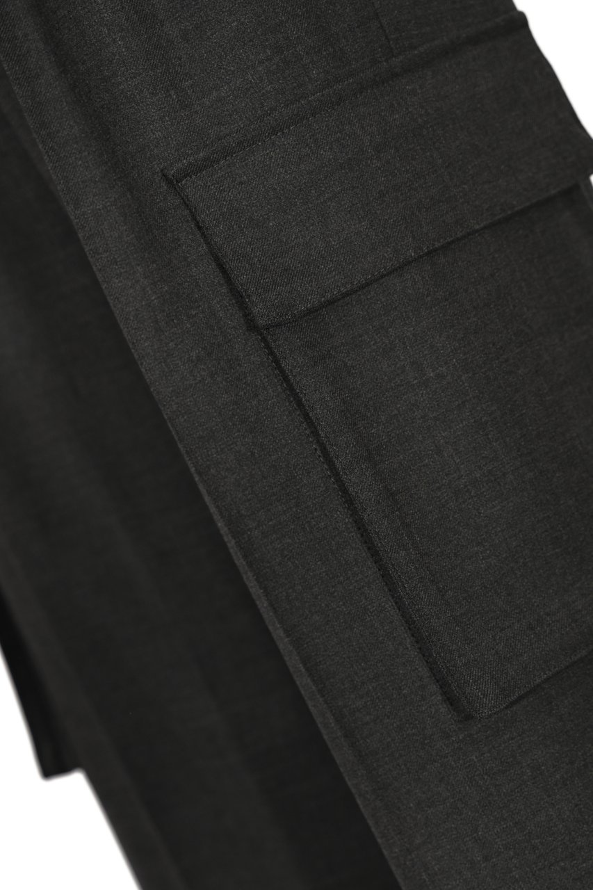 Herno Trousers Grey Grijs