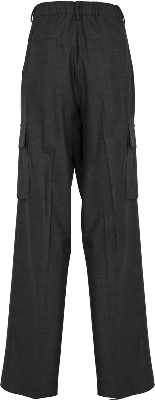 Herno Trousers Grey Grijs