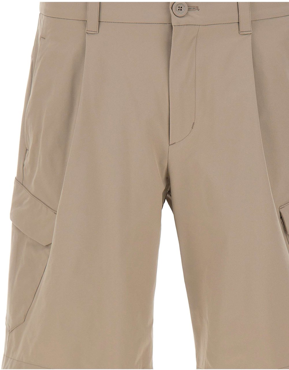 Herno Shorts Beige Beige
