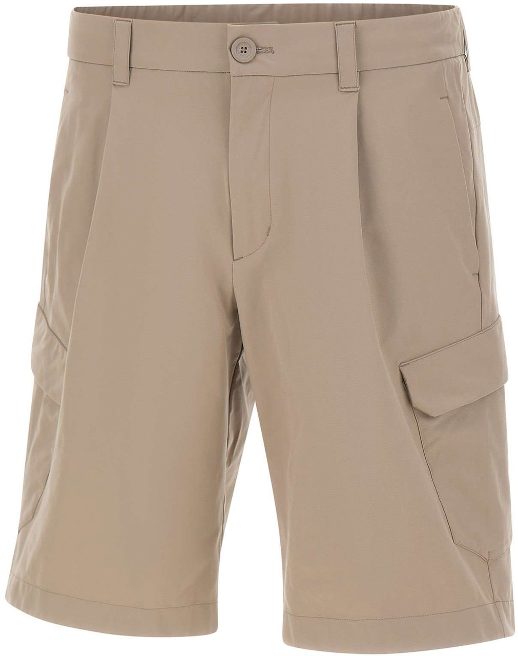 Herno Shorts Beige Beige