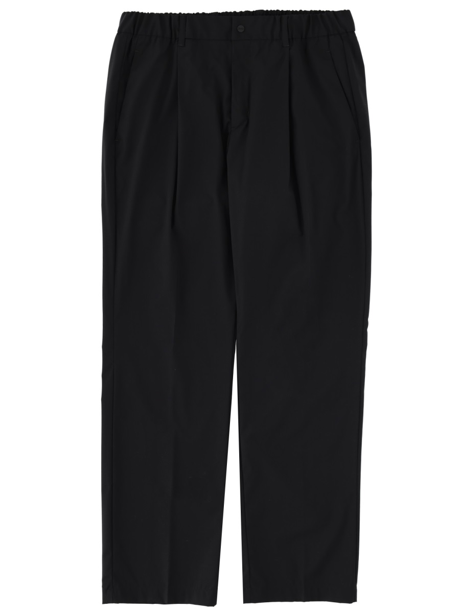 Herno Straight-Leg Smooth Matte Finish Pants Zwart