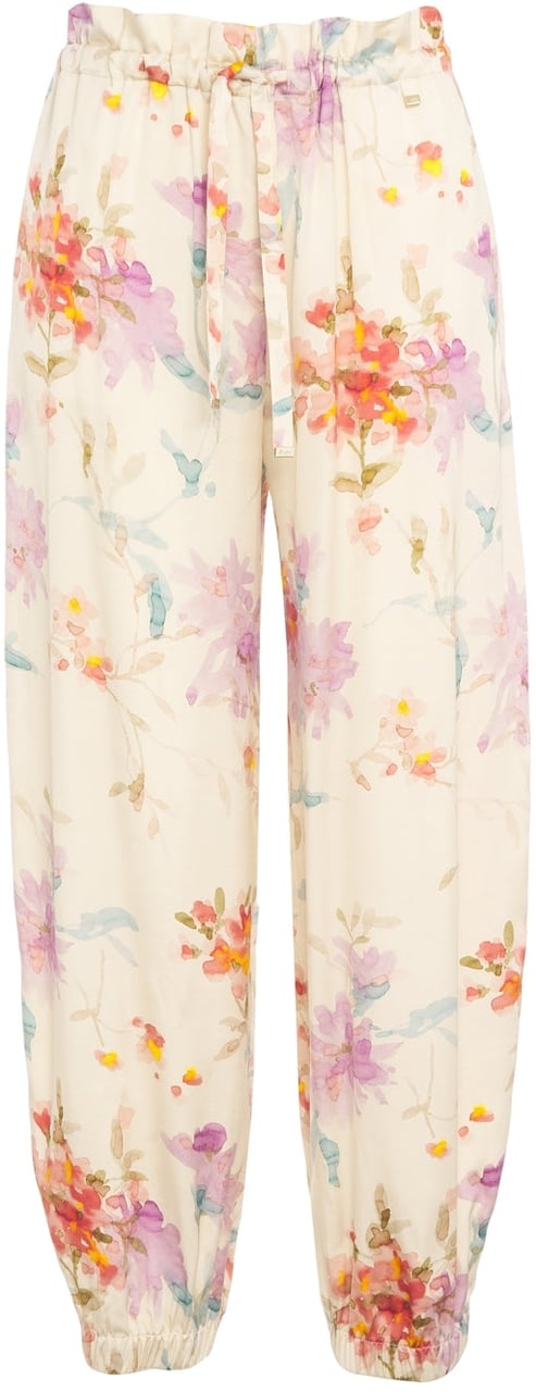 Herno Joggers with floral pattern Divers