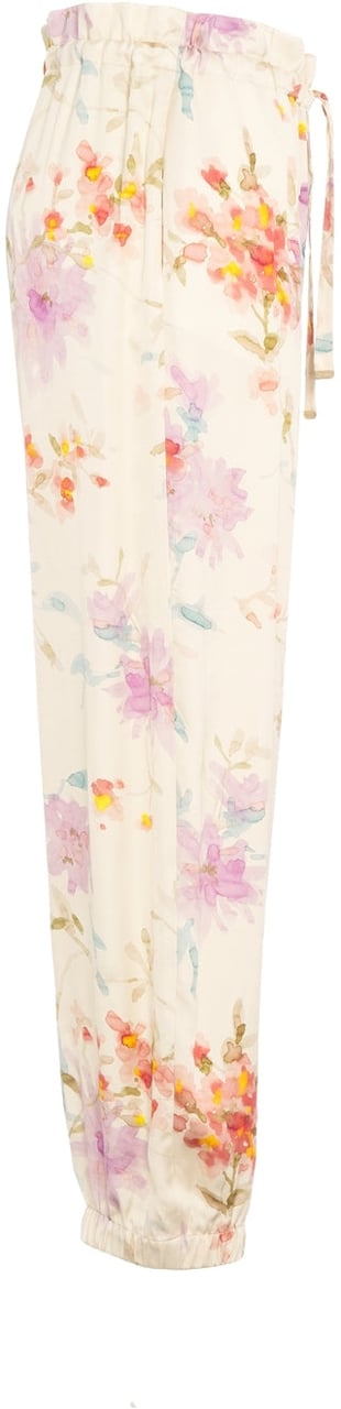 Herno Joggers with floral pattern Divers