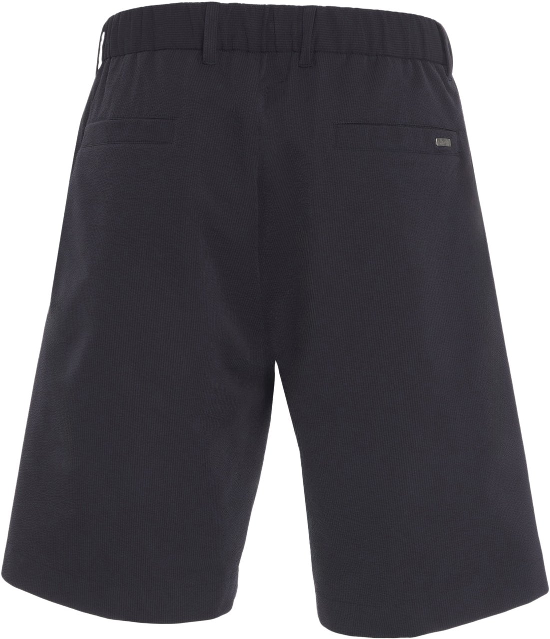 Herno Seersucker bermuda Blauw