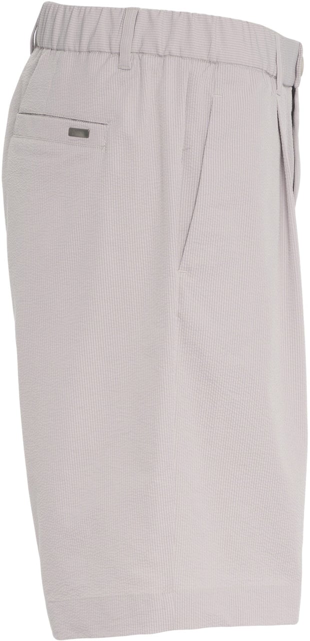 Herno Seersucker bermuda Taupe