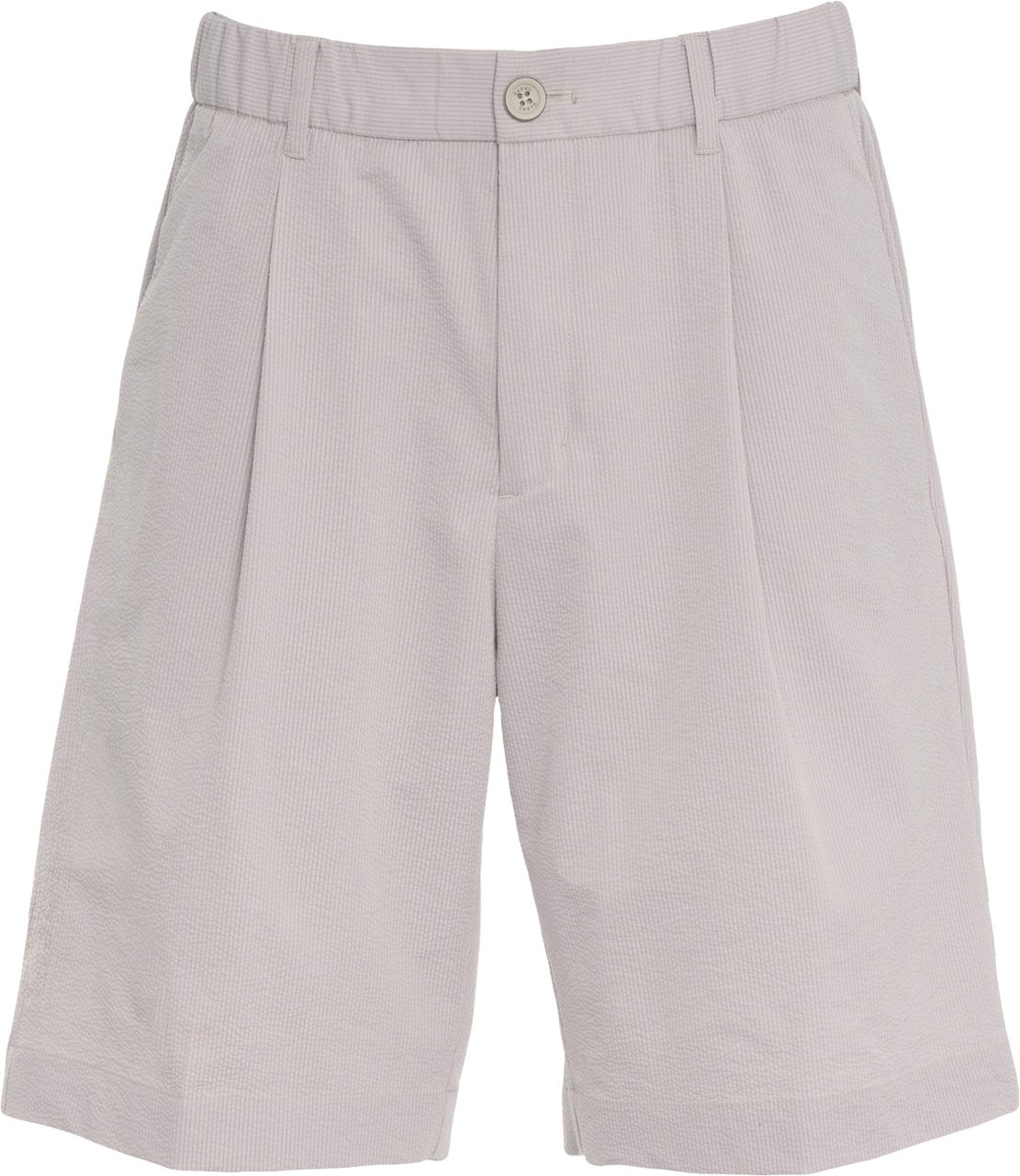 Herno Seersucker bermuda Taupe
