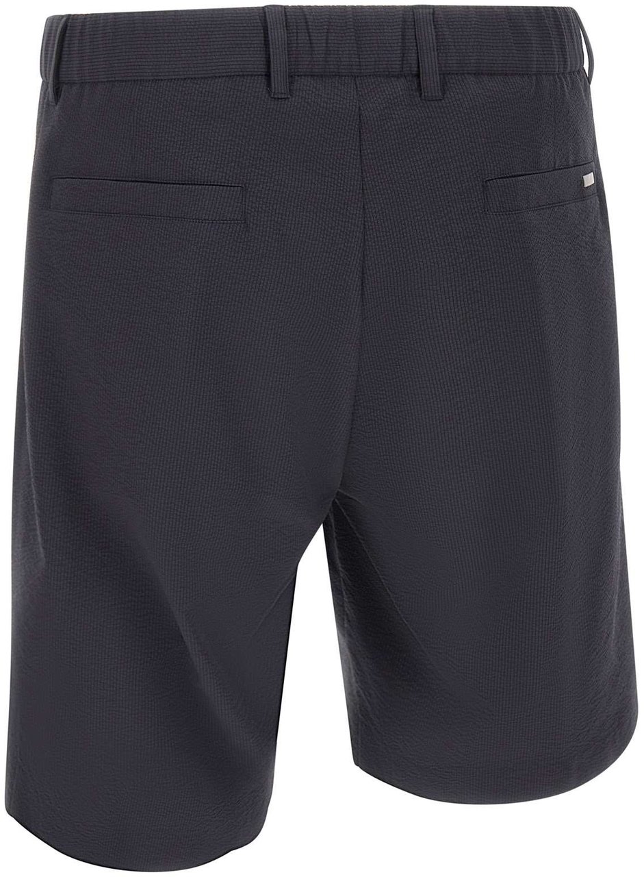 Herno Shorts Blue Navy