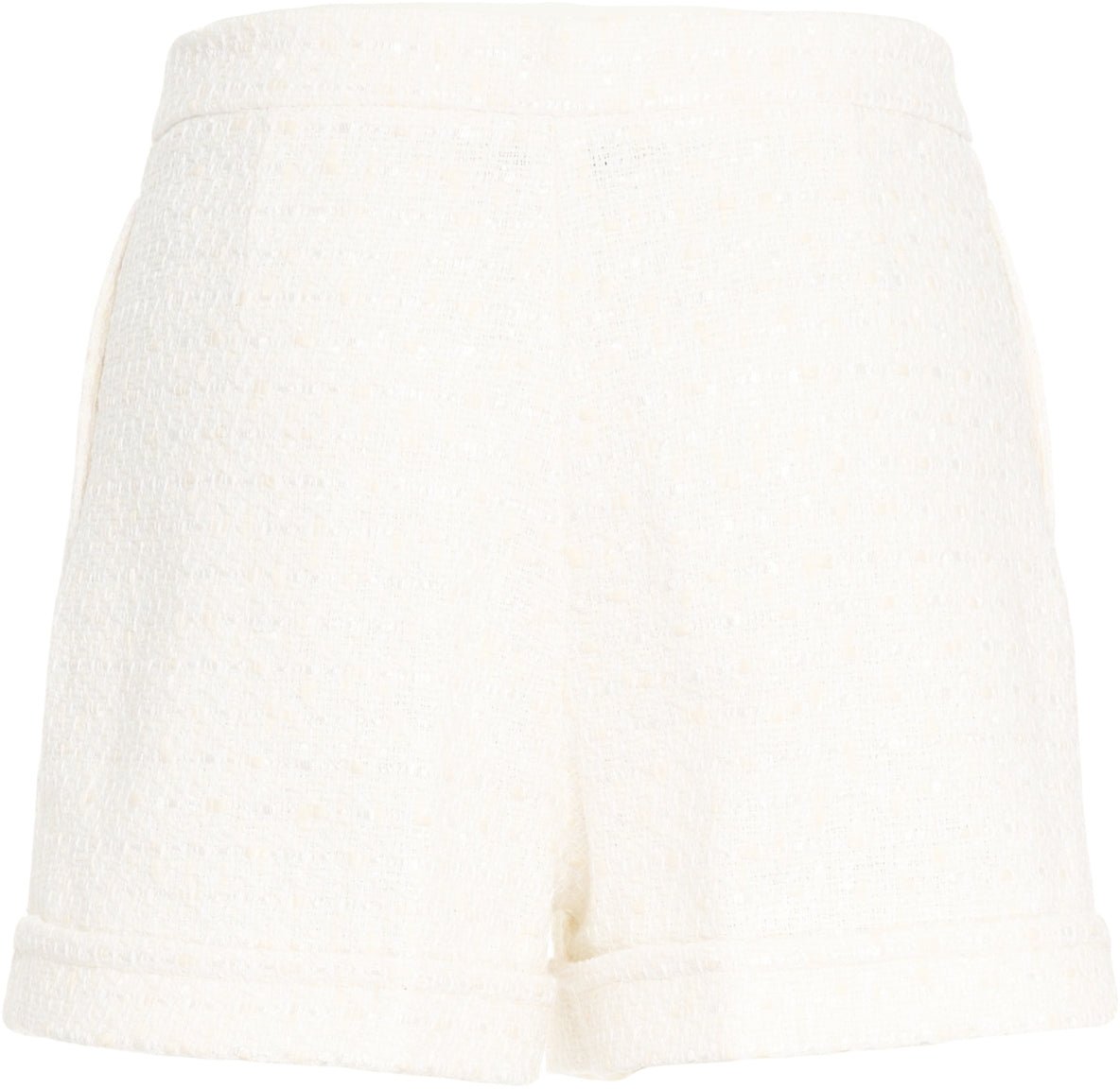Herno Tweed shorts Wit