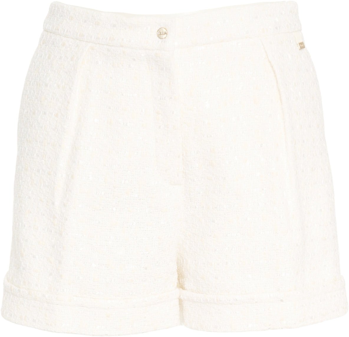 Herno Tweed shorts Wit