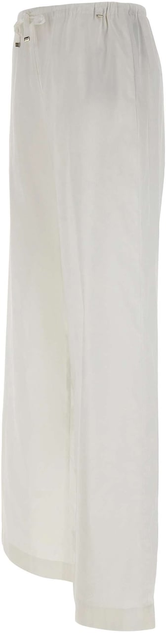 Herno Trousers White Wit
